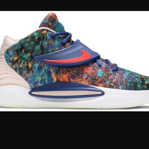 Nike Air kd14 Kevin Durant psychedelic tennis shoes basketball